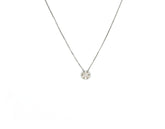18K White Gold Necklace With Diamonds