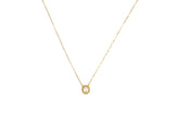 18K Gold necklace AFN03750