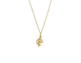 18K Gold Dolphin Pendant BG80001572