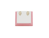 18K Gold Earring E01415