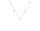 18K Gold necklace AFN03449