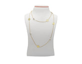 18K Gold Long necklace approximately 31 Inches AFN03733