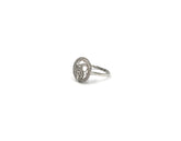 18K White Gold Ring AFR04601