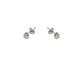 18K White Gold Earring E01411