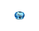 High-Quality Oval-Cut Blue Topaz Gemstone LOT46