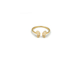 18K Gold Butterfly Design Spanish Ring SP 07RN01