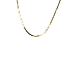 18K Gold Snake Design Chain AFC06306