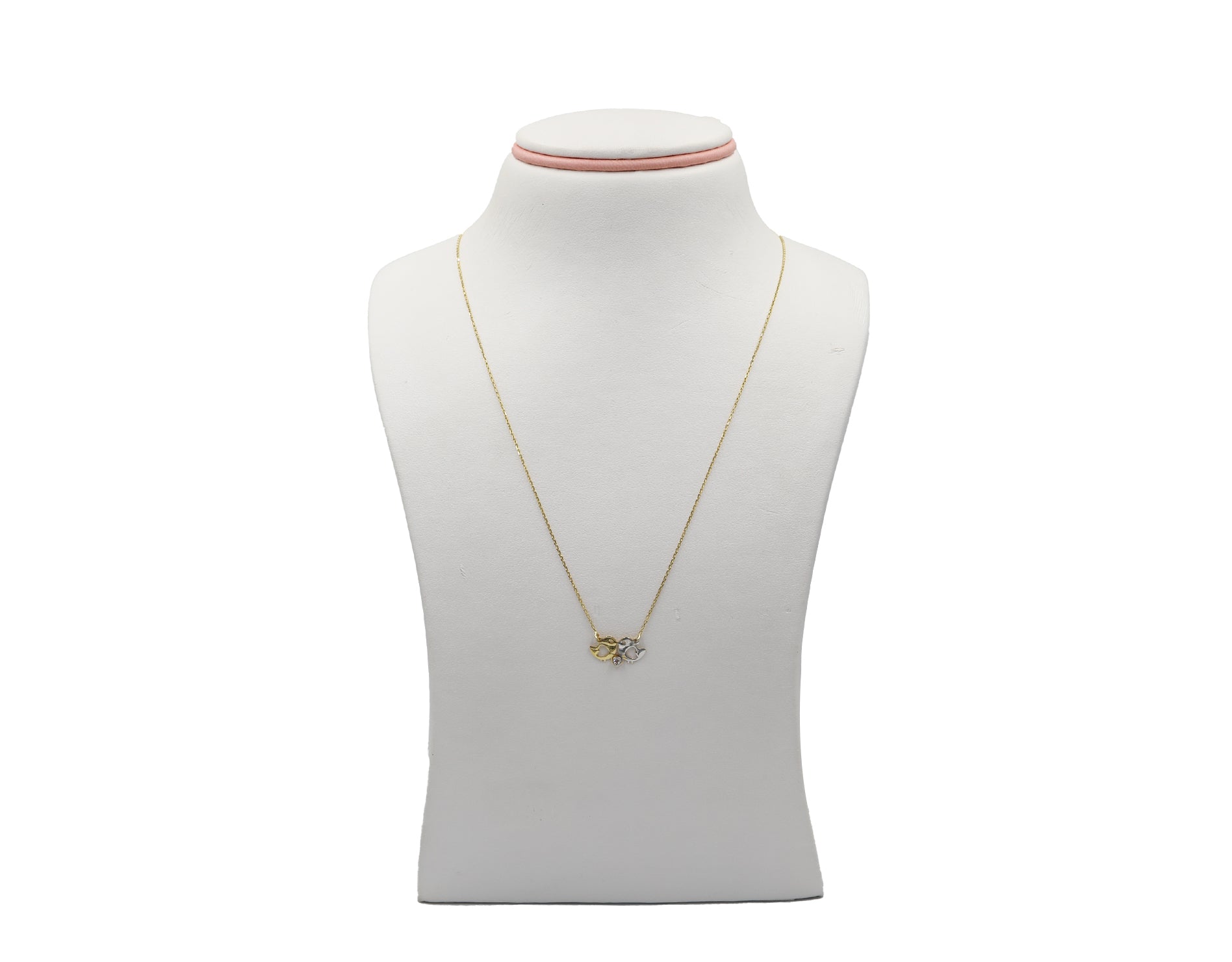 18K Gold necklace AFN03421