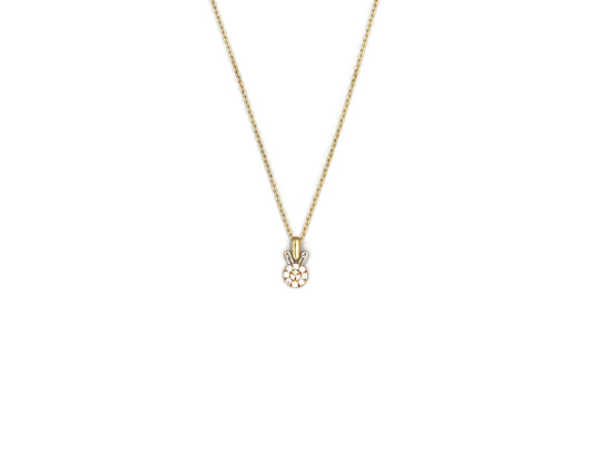 18K Gold Pendant AFP02120
