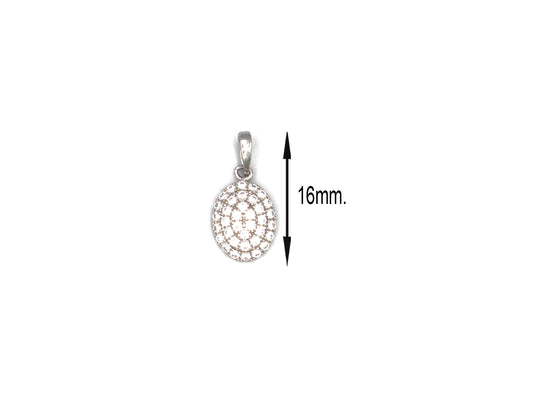 18K White Gold Pendant AFP02729