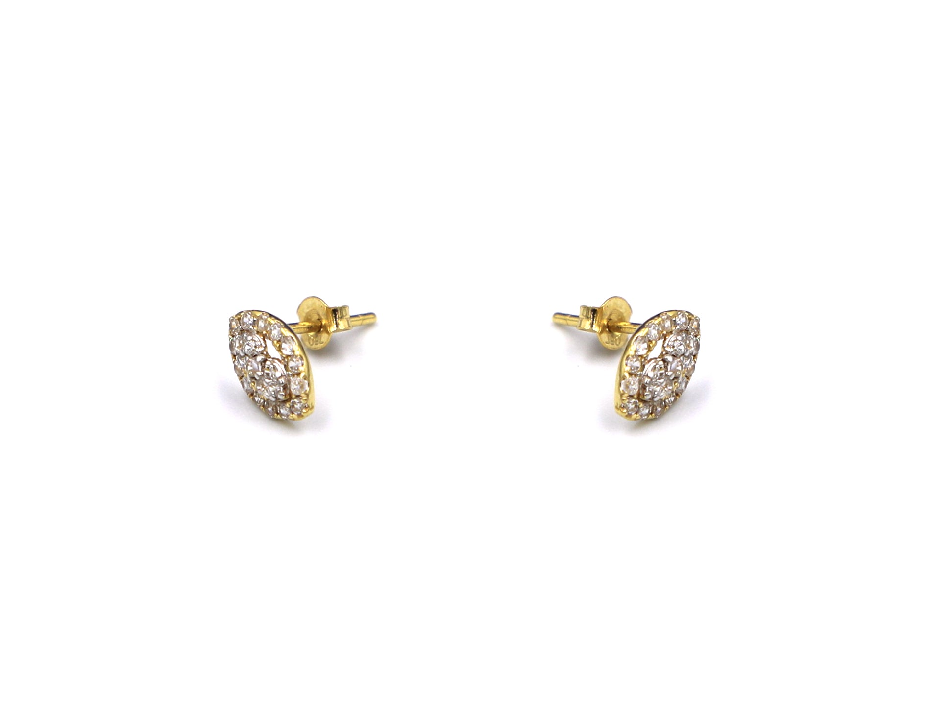 18K Gold Earrings AFE03708