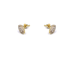 18K Gold Earrings AFE03708