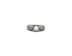 18K White Gold Ring AFR05082