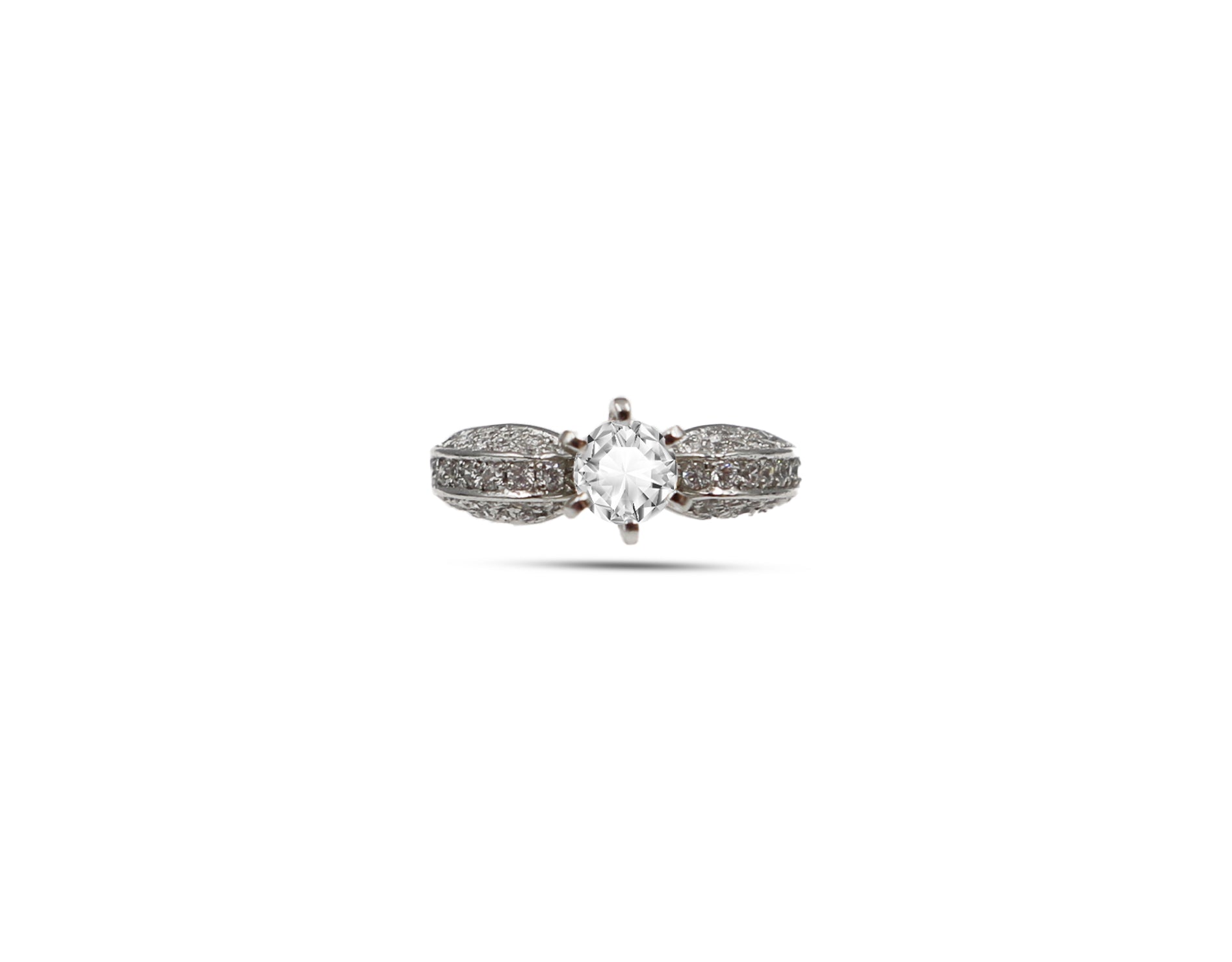 18K White Gold Ring AFR05082