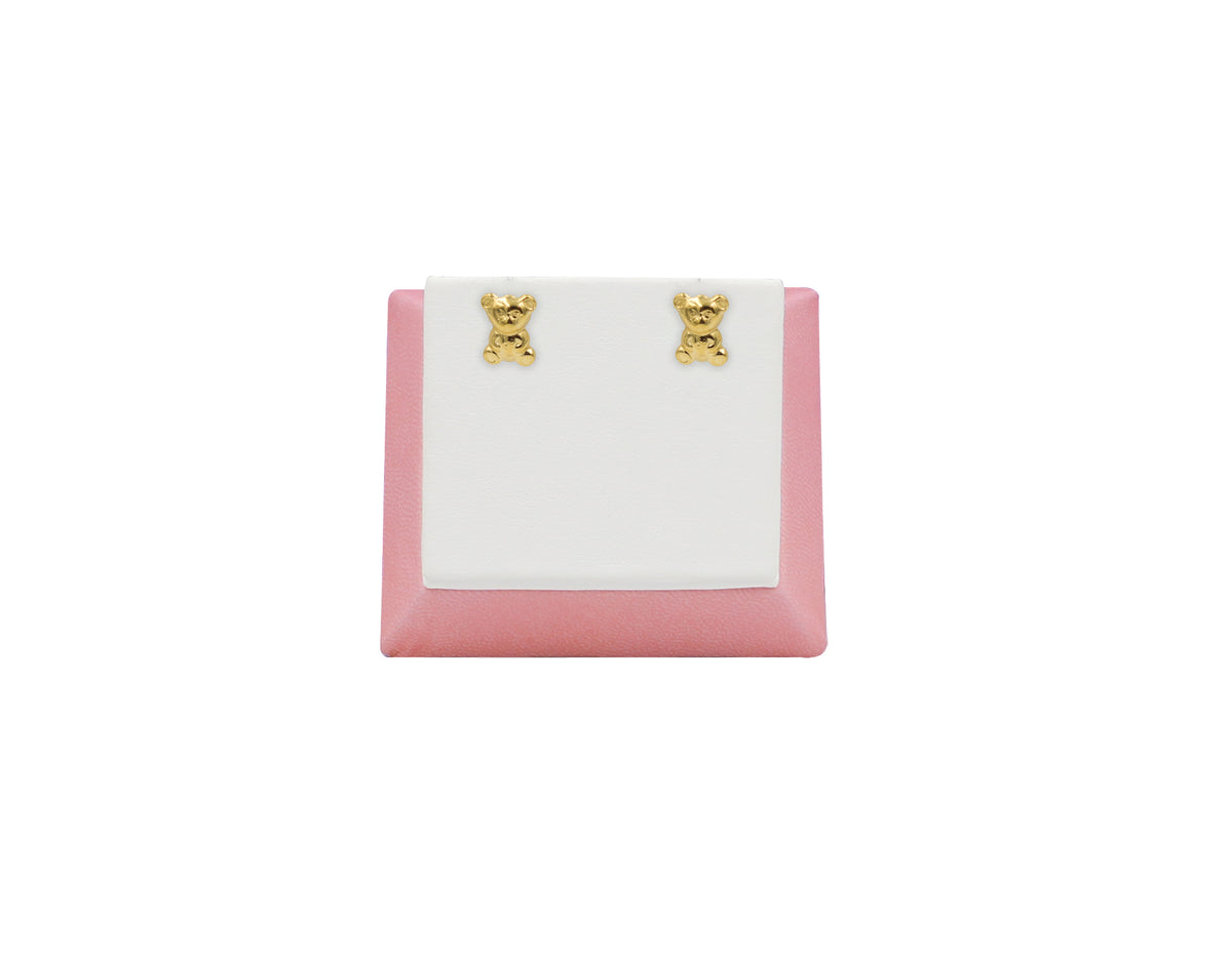 18k Bear Gold Earring very cute design BG20004636/E00977