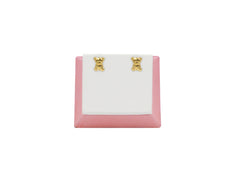 18k Bear Gold Earring very cute design BG20004636/E00977