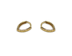18K Gold Earring with enter lock BG20004980/E01113