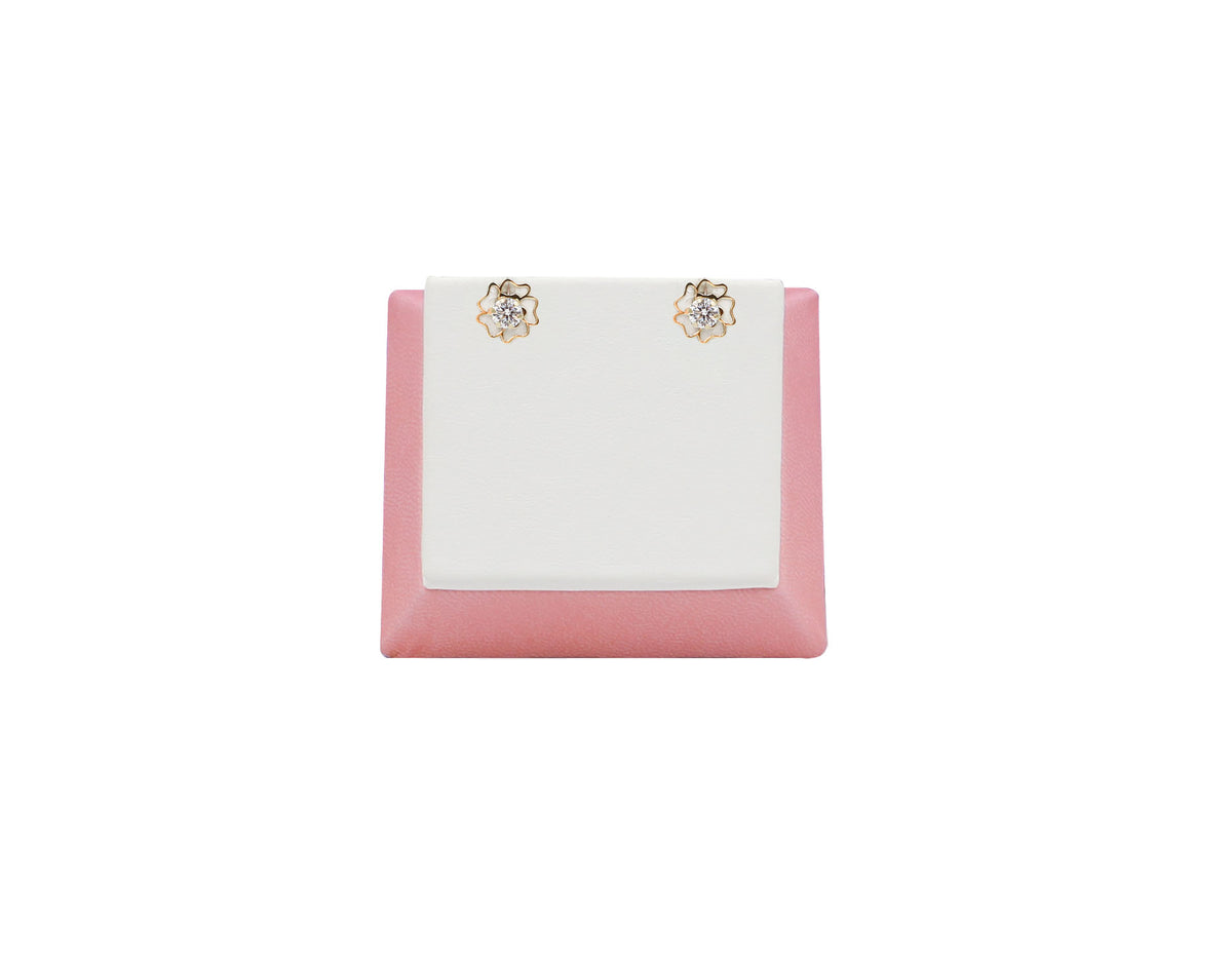 18K Gold earring E01381