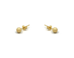 18K Gold Earring Mate Polish E01393