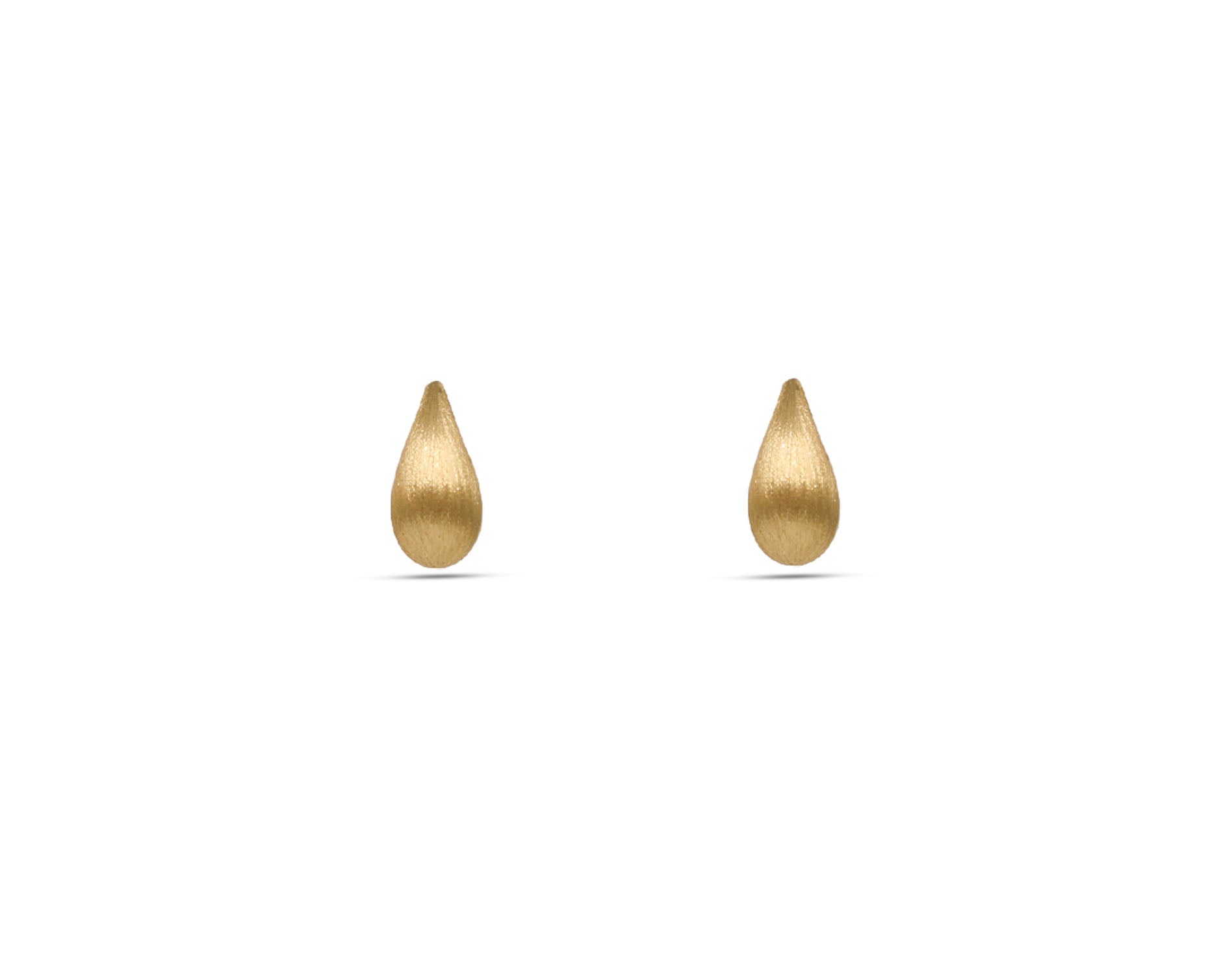 18K Gold Waterdrop Stud Earring E01406