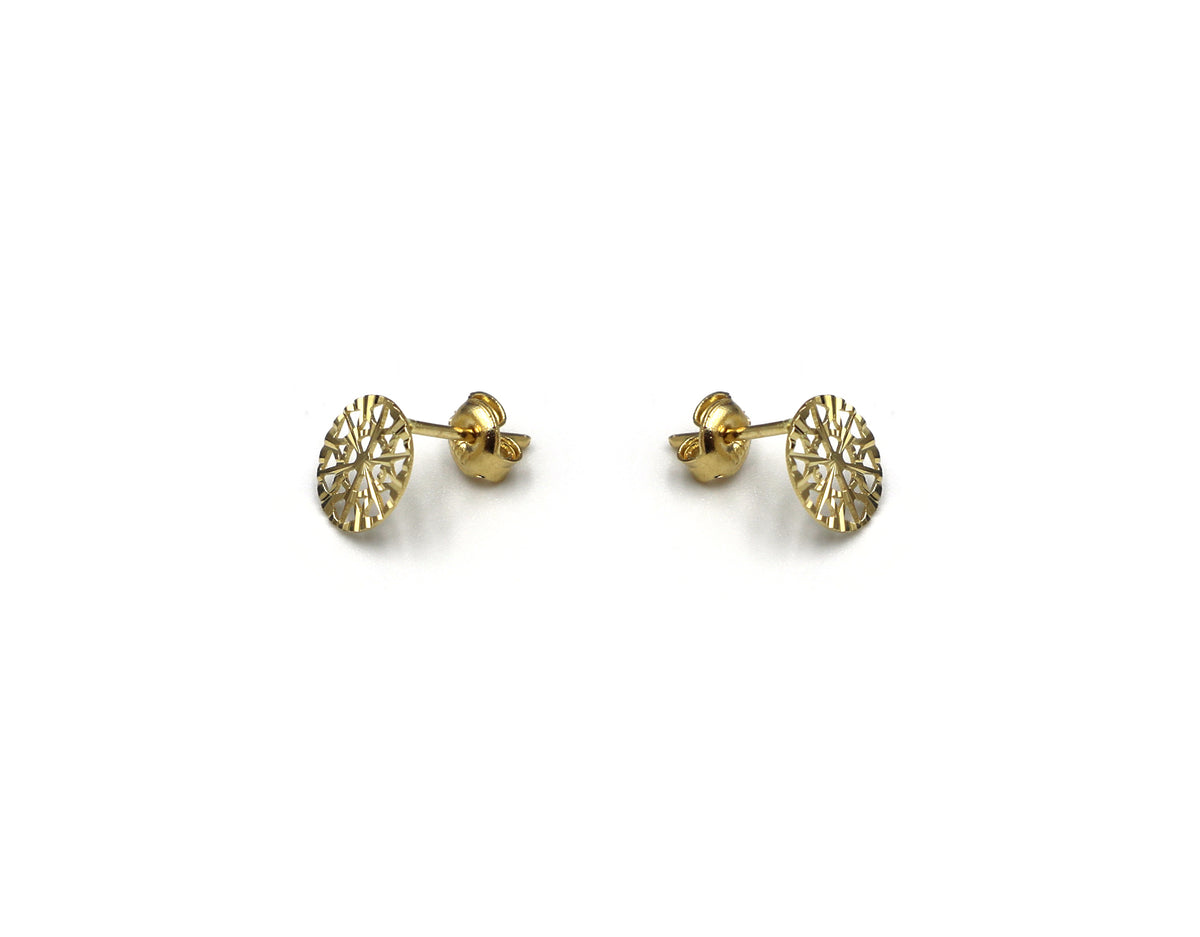 18K Gold Earring E01416