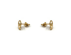 18K Gold Earring E01419