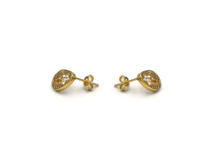 18K Gold Earring E01422