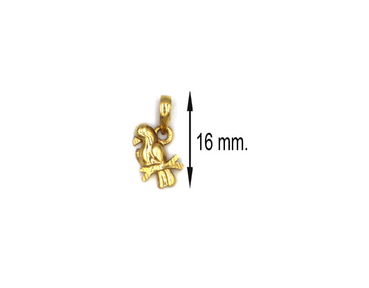 18K Gold bird Pendant BG00000661/P00046