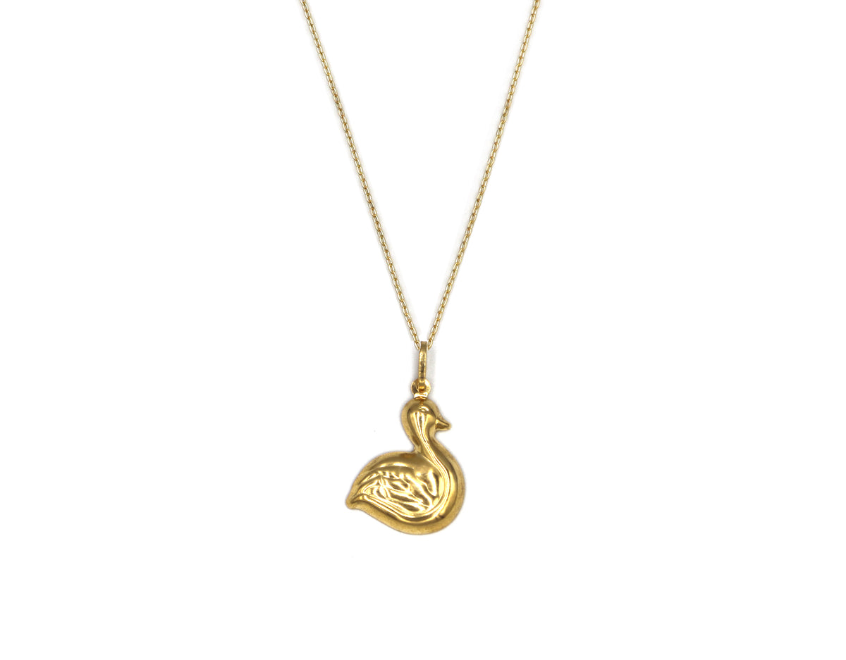 18K Gold Duck Pendant BG20004353/P00780