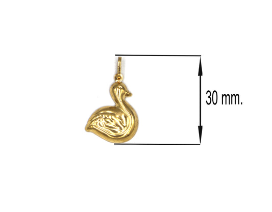 18K Gold Duck Pendant BG20004353/P00780