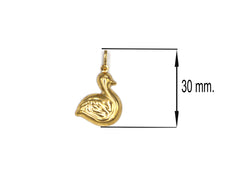 18K Gold Duck Pendant BG20004353/P00780