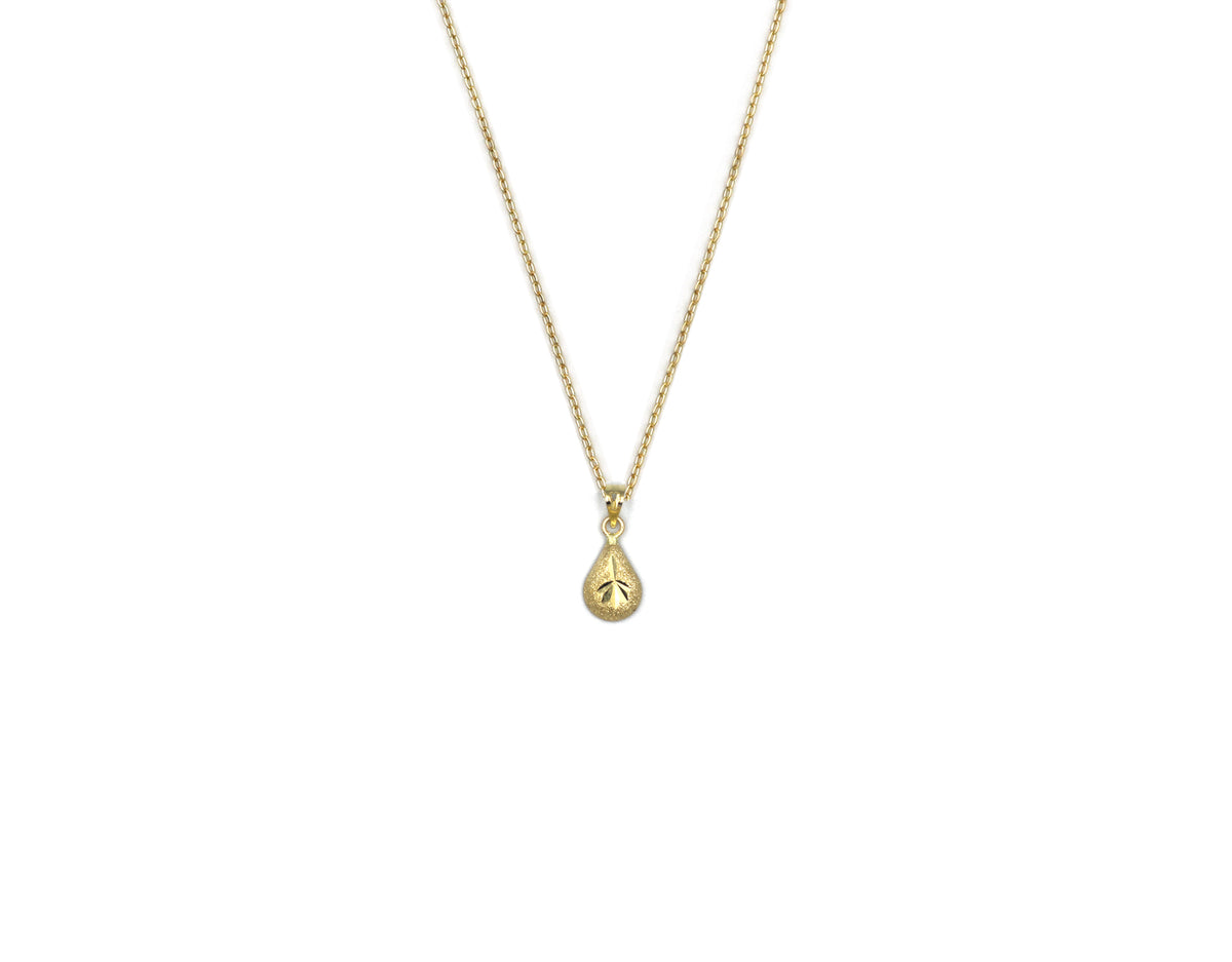 18K Gold pendant P01063