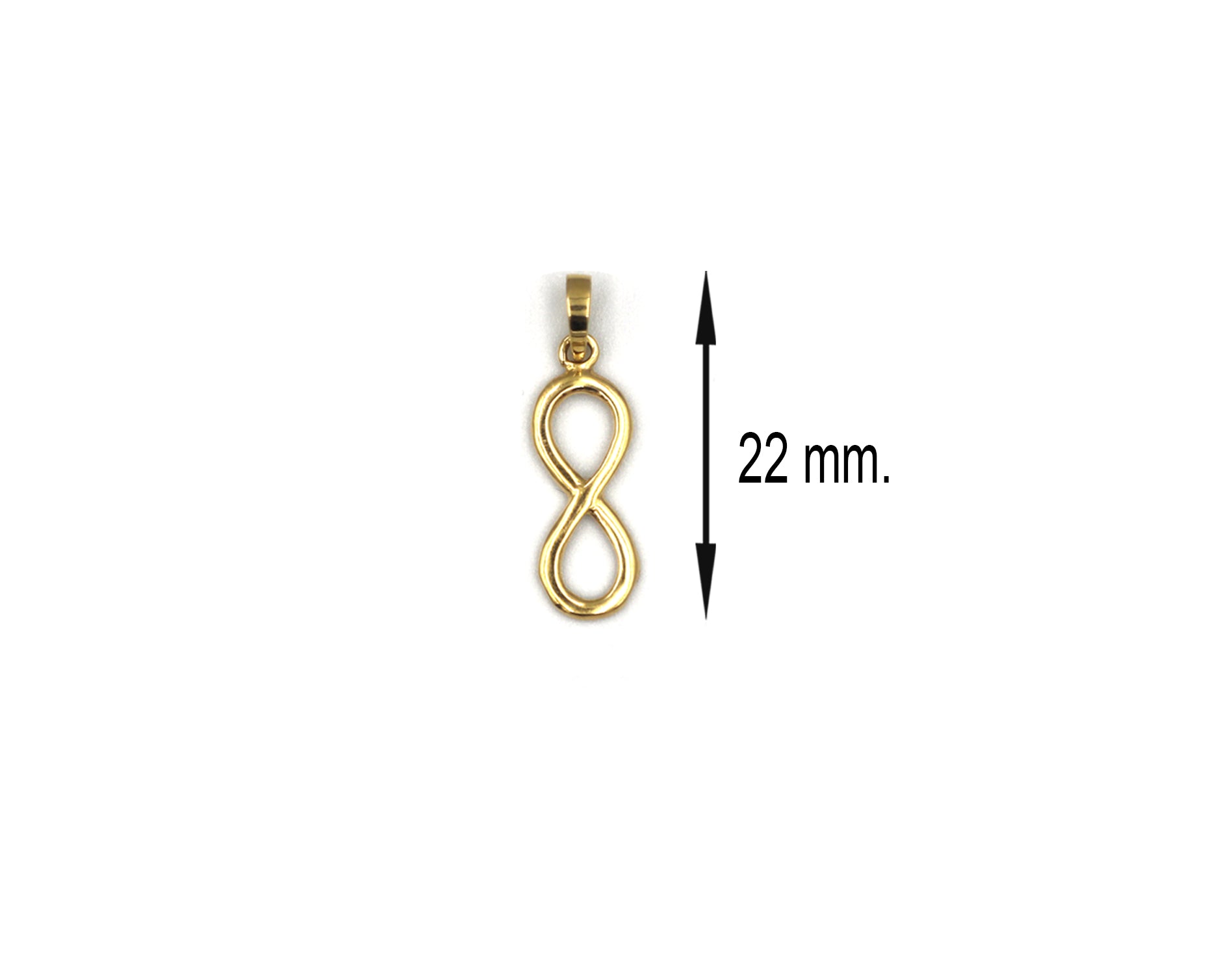 18K Gold pendant P01064