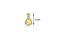 18K Gold pendant P01067