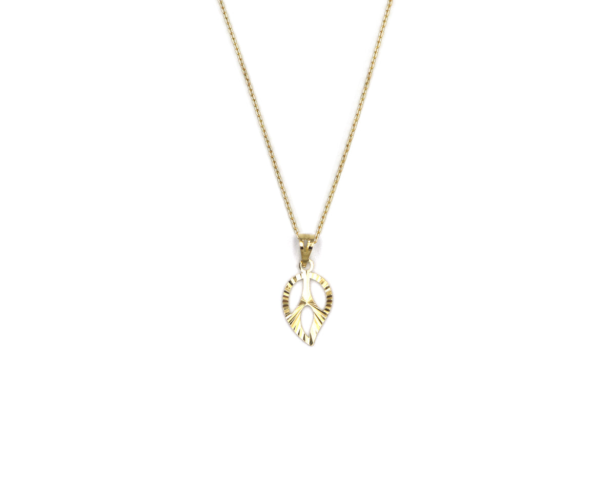 18K Gold pendant P01070