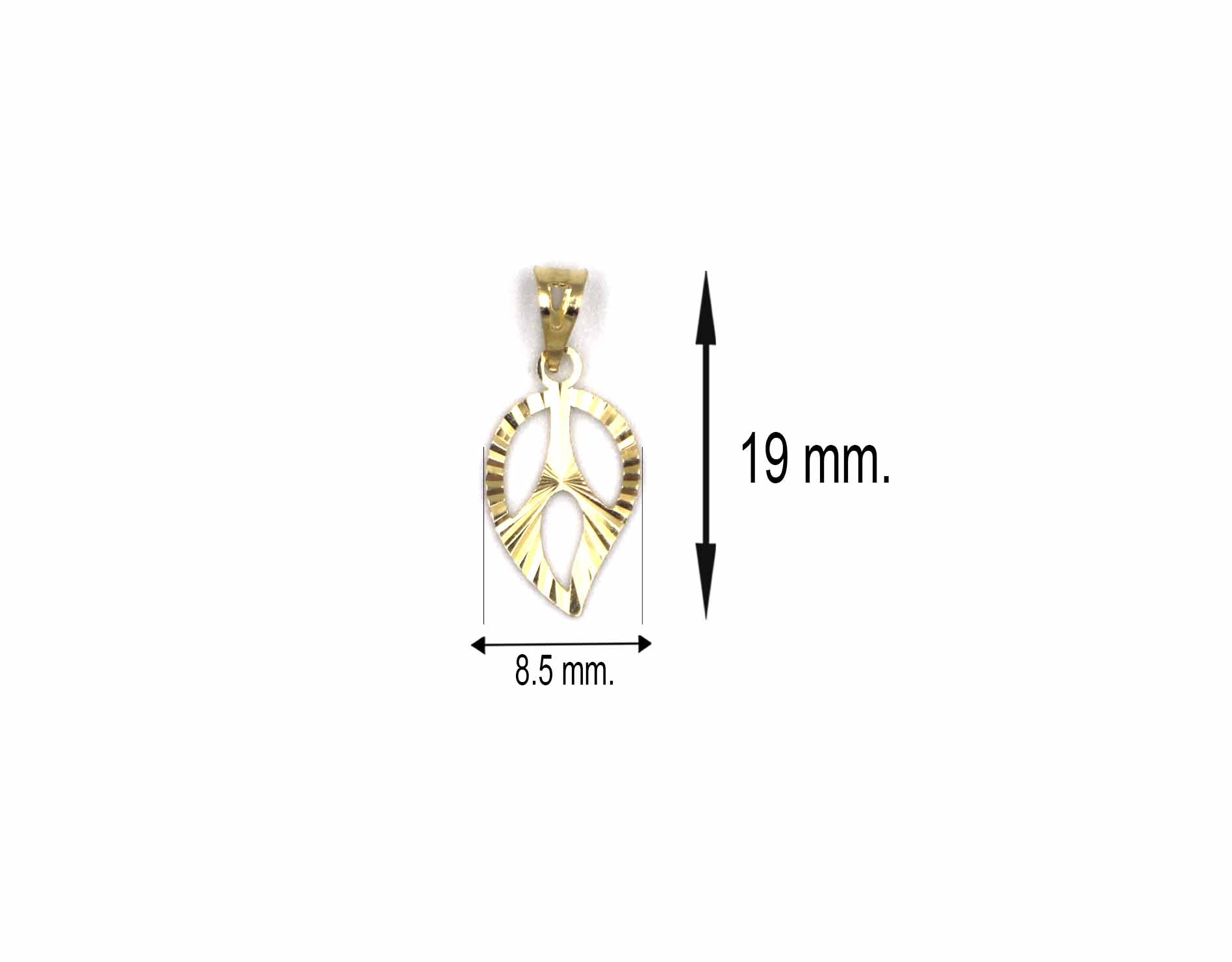 18K Gold pendant P01070
