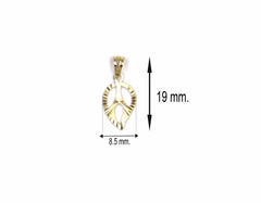 18K Gold pendant P01070