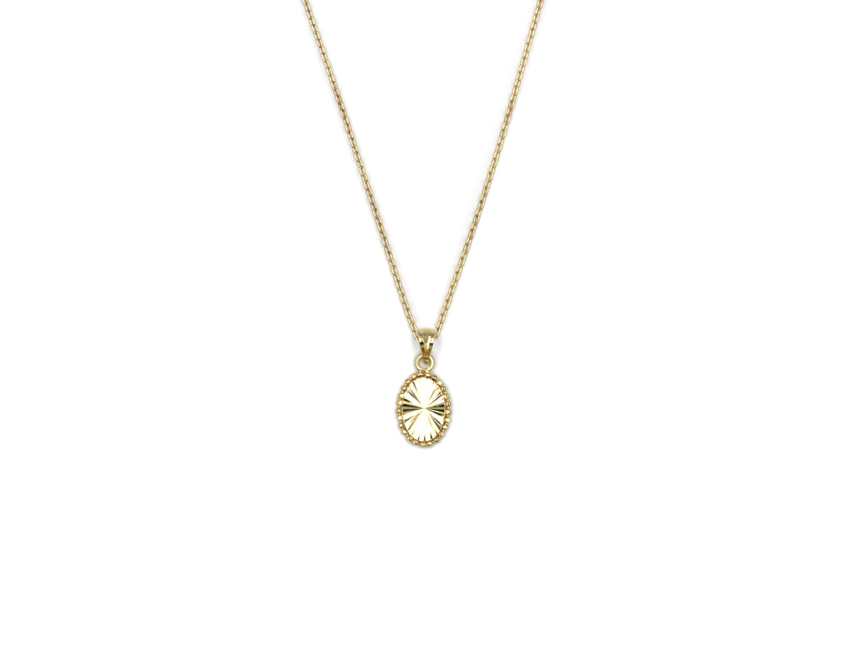 18K Gold pendant P01071