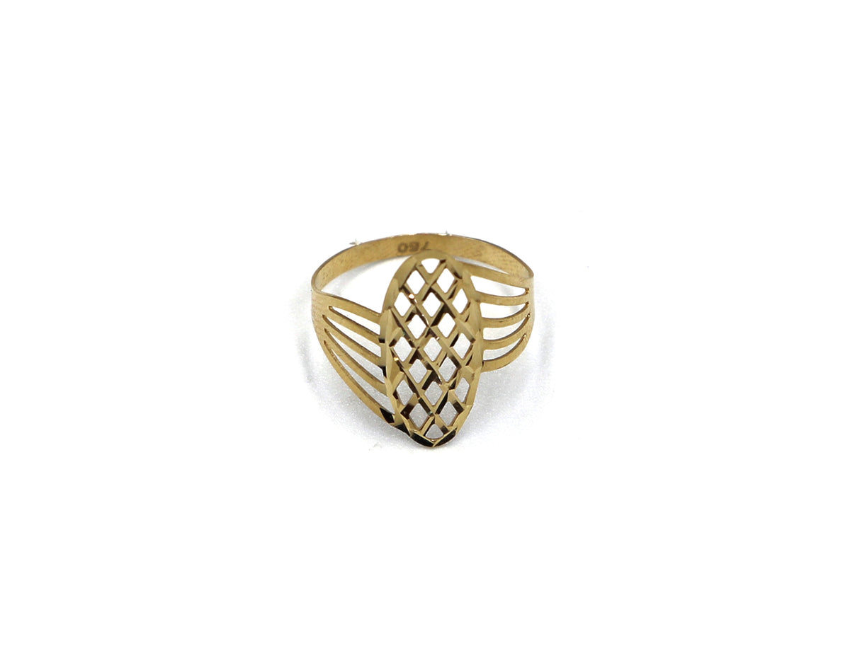 18K Gold Ring R01230