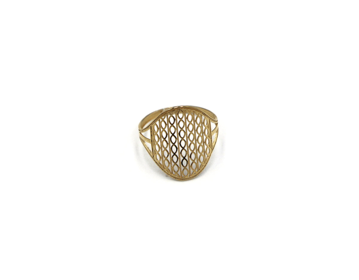 18K Gold Ring R01232