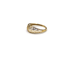 18K Gold Ring R01242
