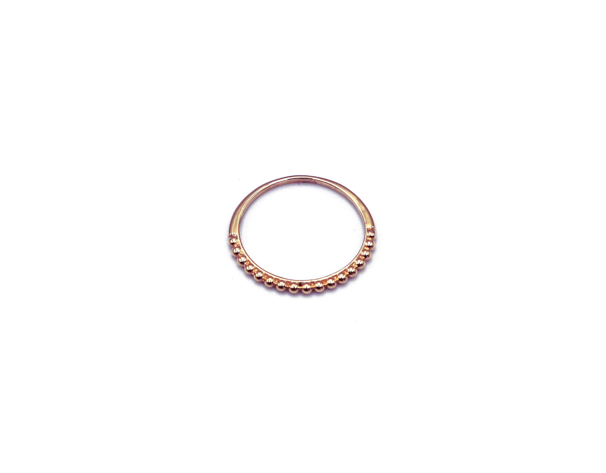 18K Rose Gold Ring R01254
