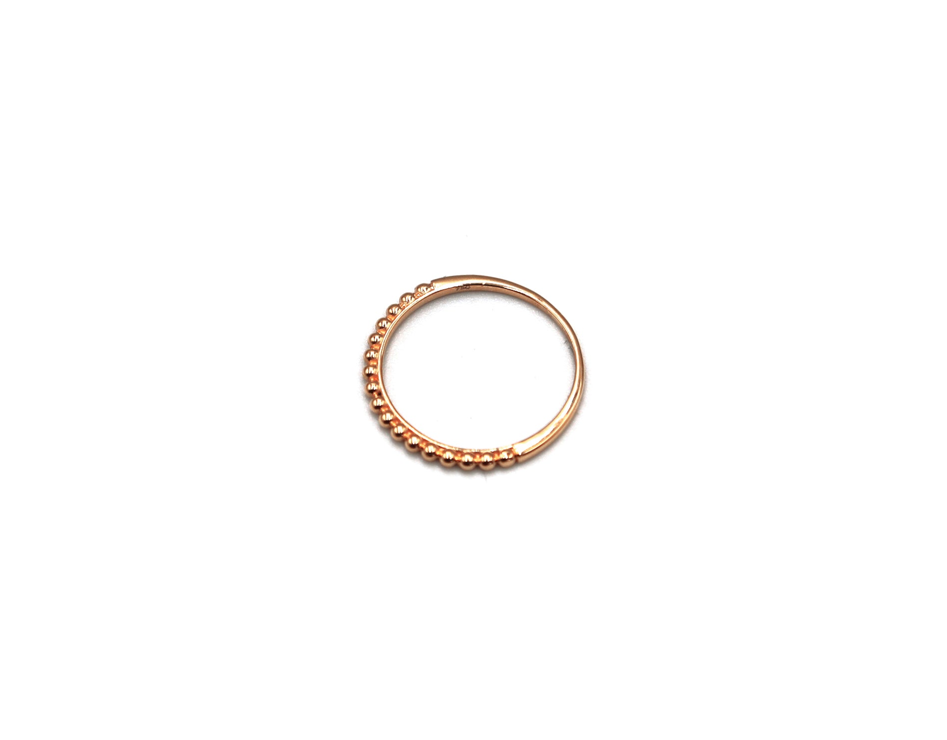18K Rose Gold Ring R01254