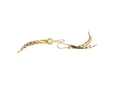 18K Gold Earring AFE09002