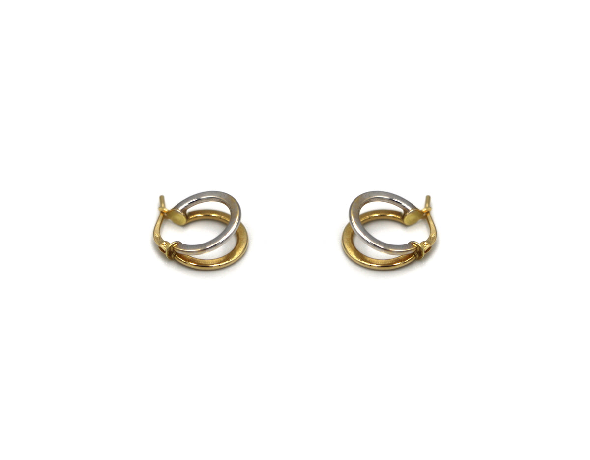 18K Gold Earring AFE09022
