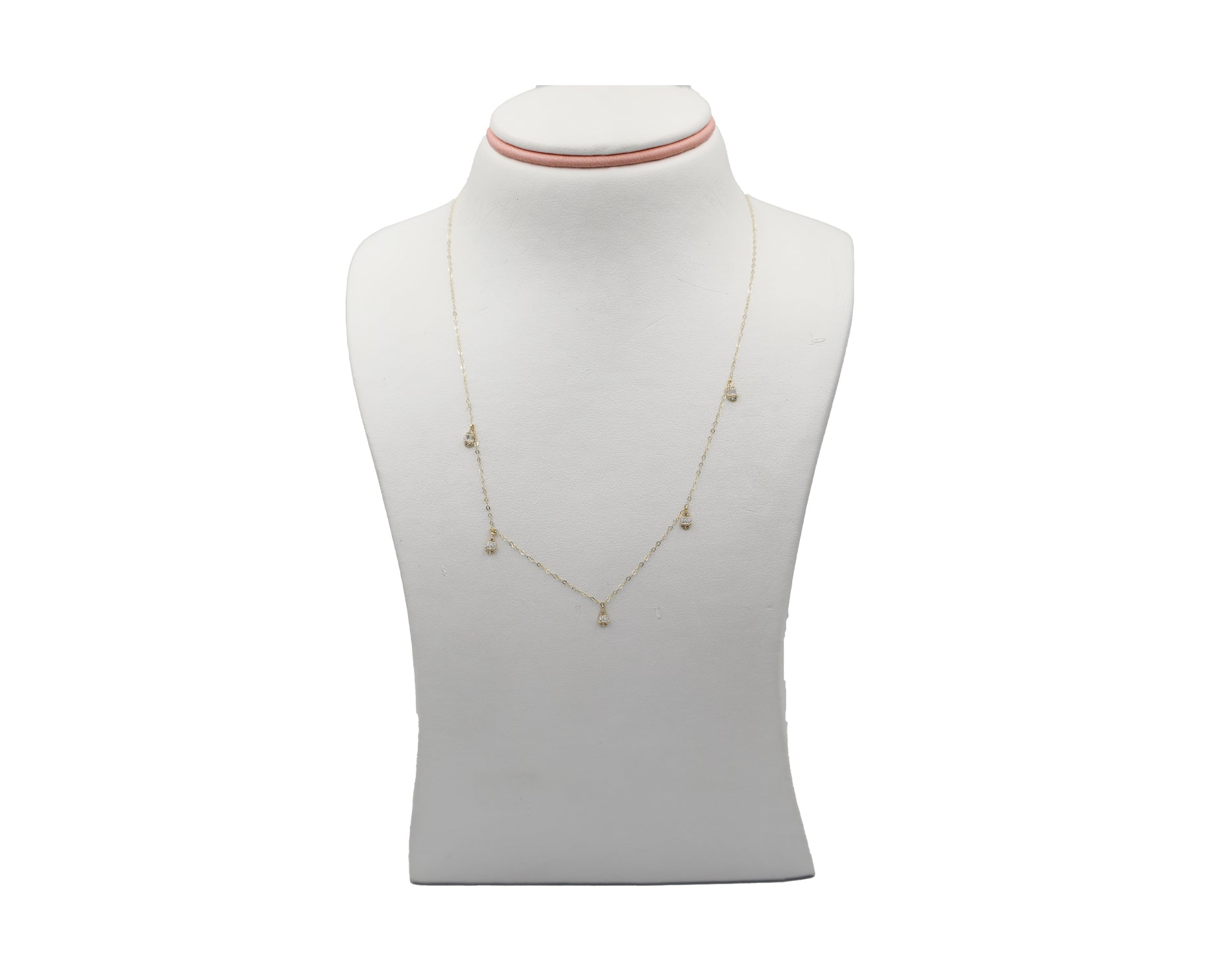 18K Gold necklace AFN03449