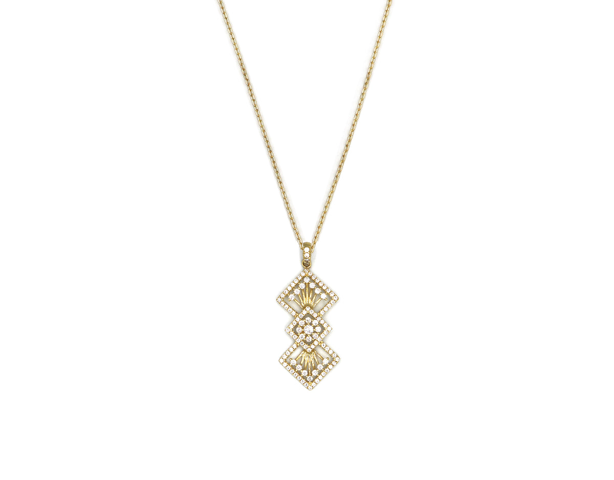 18K Gold Pendant AFP02103