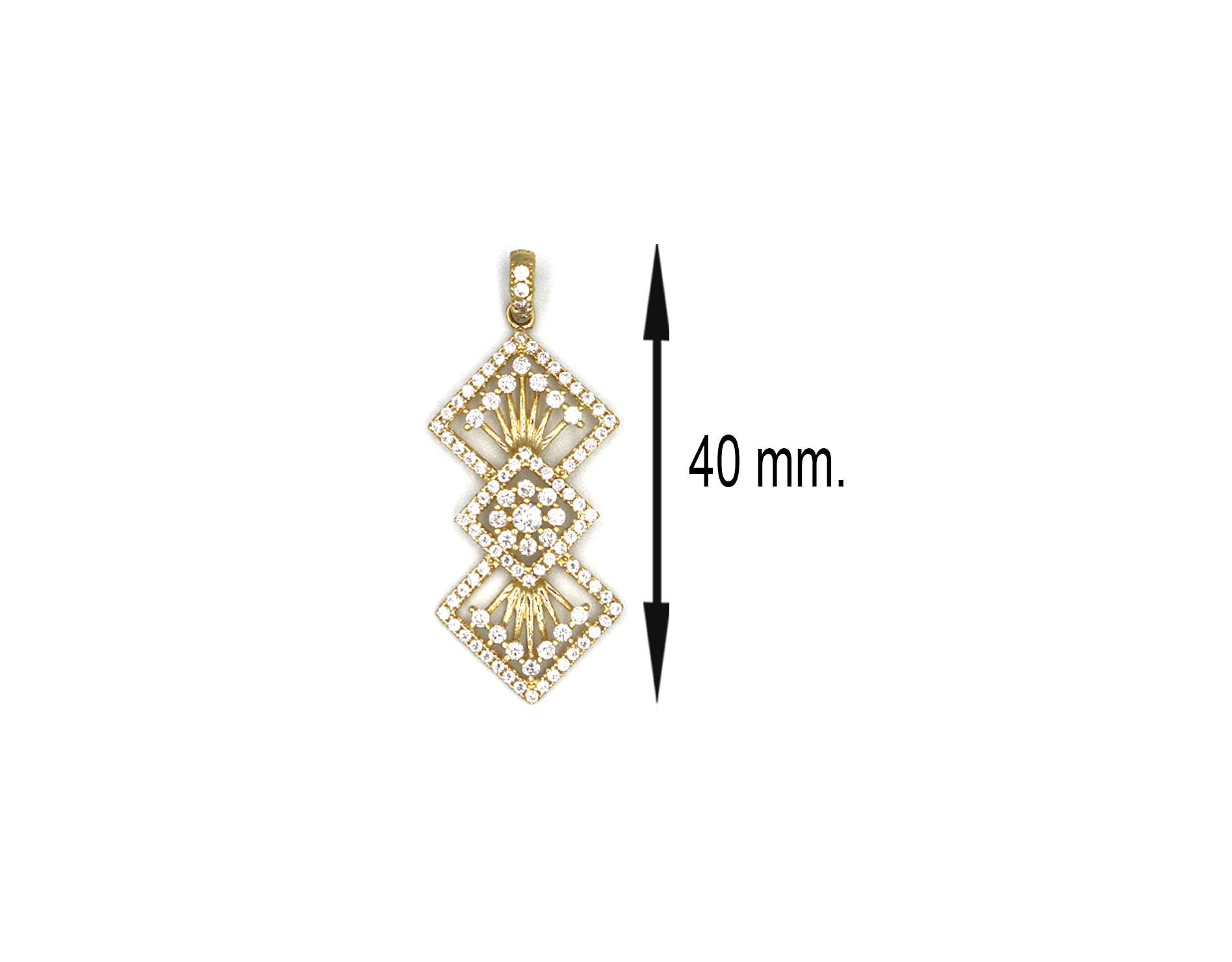 18K Gold Pendant AFP02103