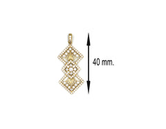 18K Gold Pendant AFP02103