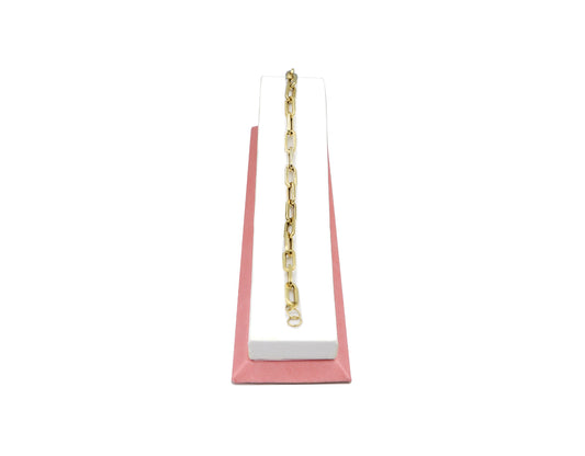 18K Gold Link Design Bracelet BG20006025/B01213